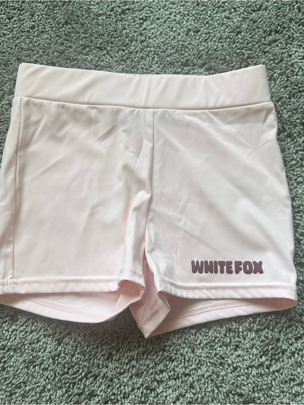 White Fox Boutique Light Pink Athletic Shorts